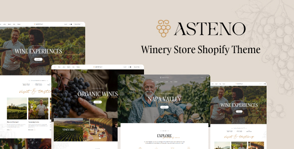 Ap Asteno Wine – Winery Store Shopify Theme