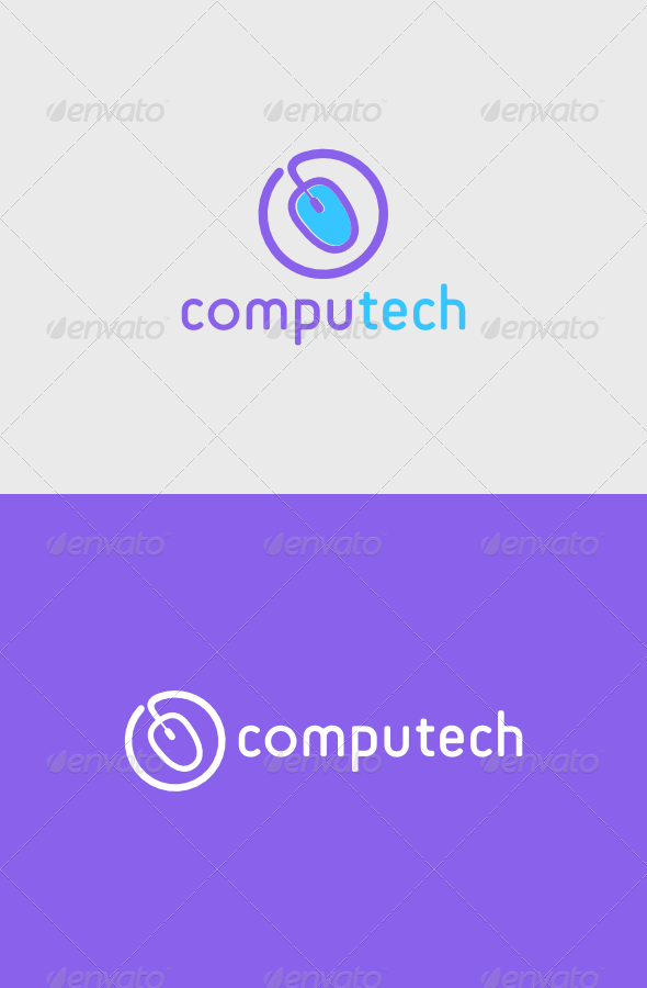 Computech Logo - Objects Logo Templates