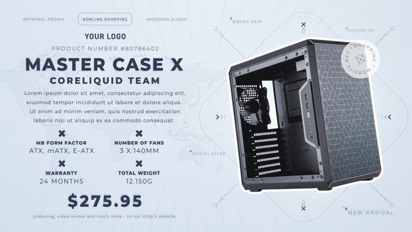 Minimal Product Promo 7 Product Promo template preview