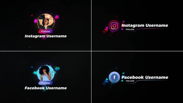 Social Media Boost Titles template preview