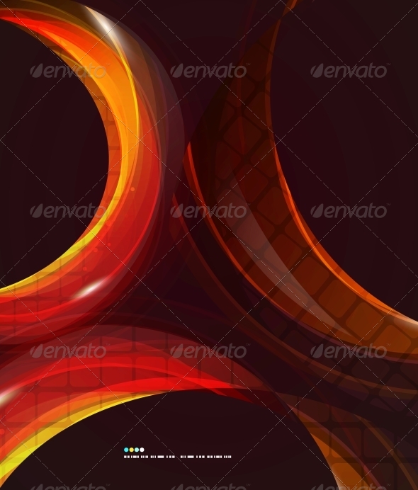 Colorful Swirl Abstract Background - Backgrounds Decorative