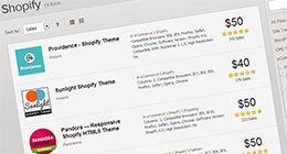 8 Shopify Theme Bestsellers