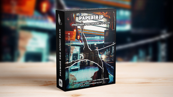 Paper Rip Transition Effect for Premiere Pro, Premiere Pro Templates