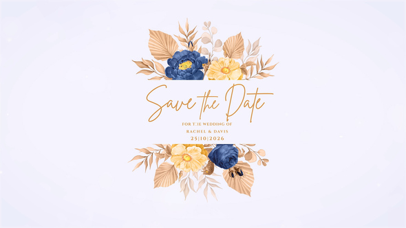Wedding Titles Openers template preview