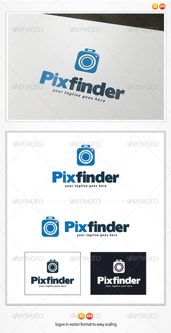 Pix Finder Logo Template - Objects Logo Templates