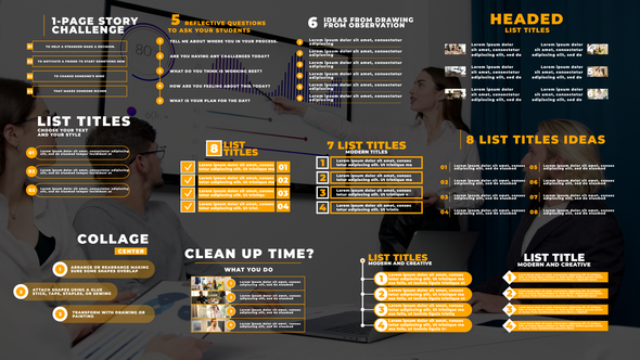 15 List Titles | AE Titles template preview