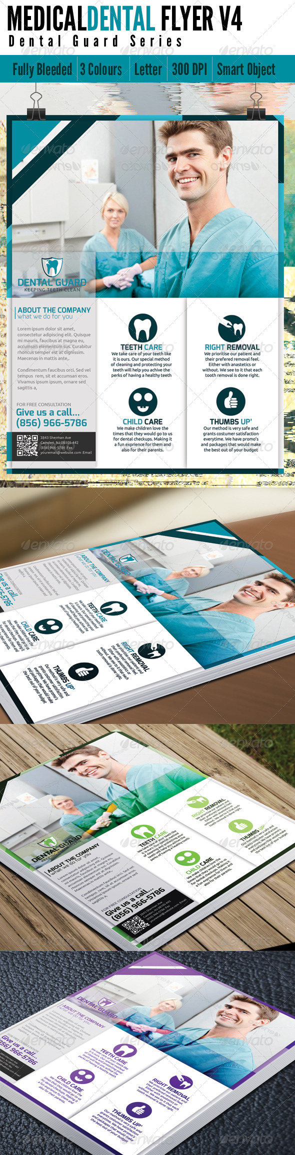 Medical Dental Flyer V4 - Flyers Print Templates