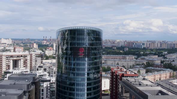 Saint-Petersburg. Drone. View from a height. City. Architecture. Russia 09 alt