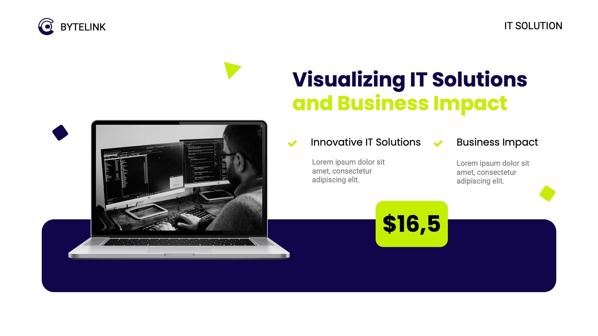 IT Solution PowerPoint Template, Presentation Templates | GraphicRiver