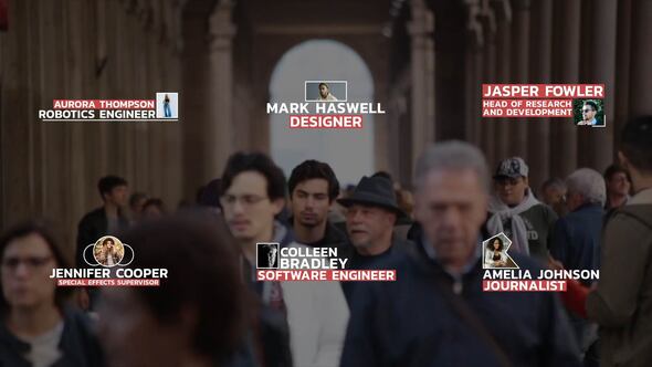 Image Lower Thirds | AE | Elements template preview