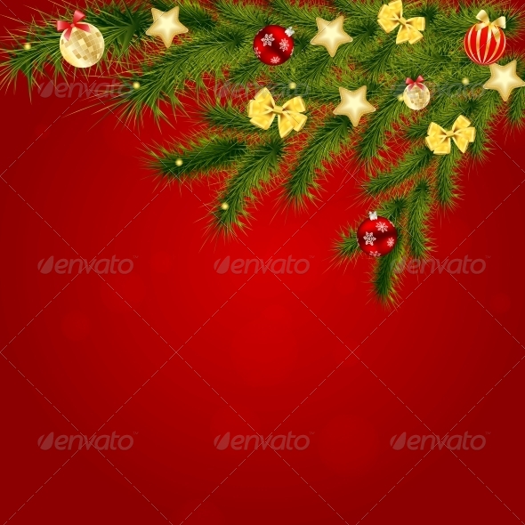 Christmas and New Year Background - New Year Seasons/Holidays