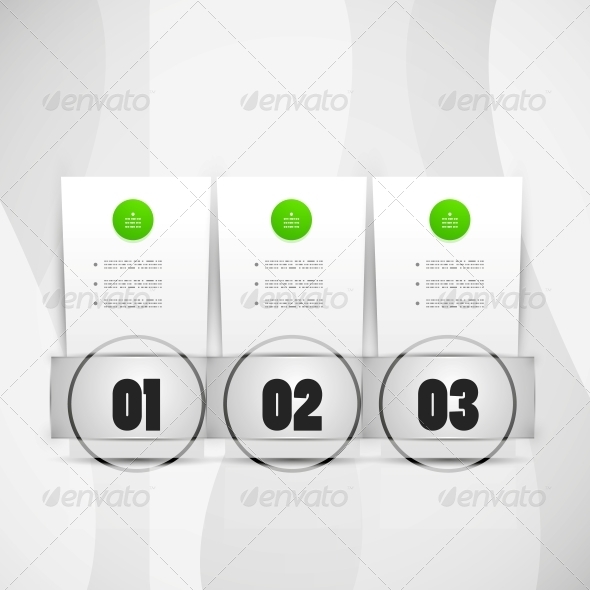 Infographics Modern Design Template - Backgrounds Decorative