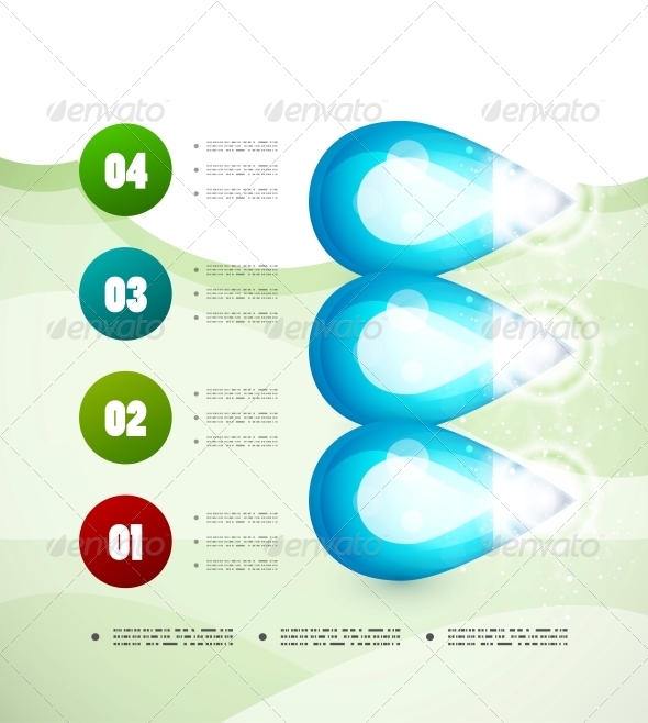 Option Banner Modern Infographic - Backgrounds Decorative