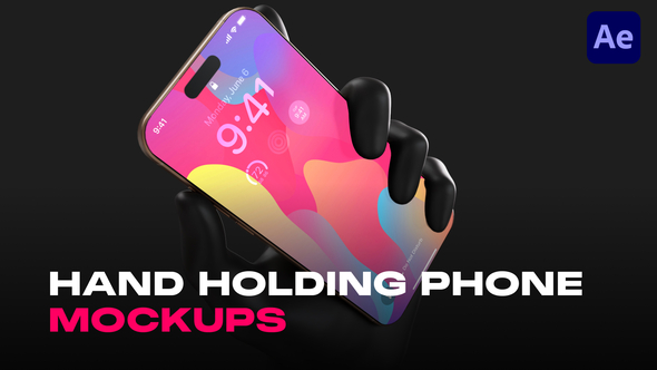 3D Phone Mockups Video Displays template preview