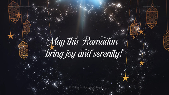 Ramadan Mubarak Opener Titles template preview