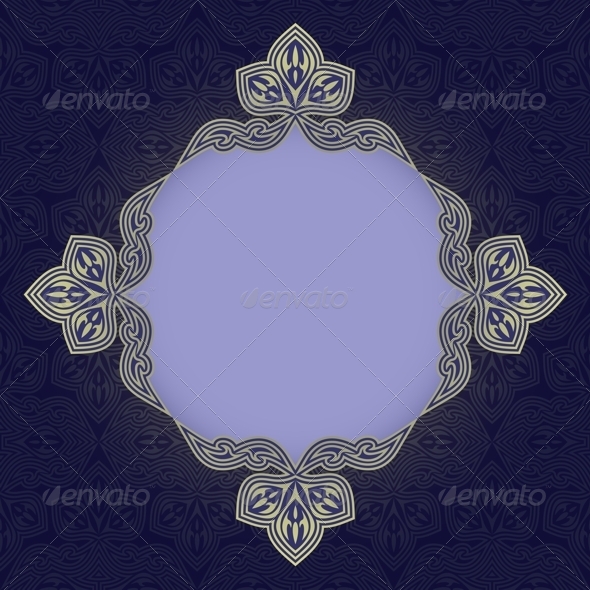 Blue Patterned Background - Backgrounds Decorative