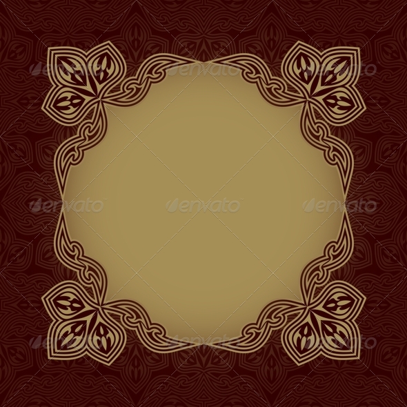 Dark Red Patterned Background - Backgrounds Decorative