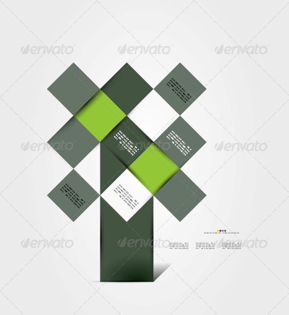 Modern Geometrical Abstract Template - Backgrounds Decorative