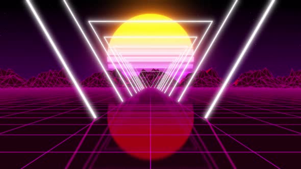 80s retro futuristic alt