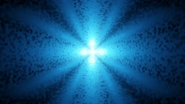 3d render illustration beautiful abstract video that shines. alt