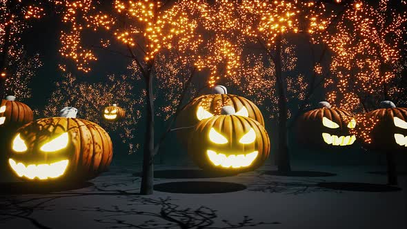 Halloween Scary Grove