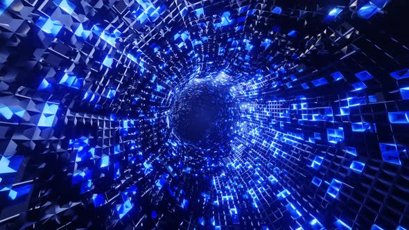 Warp speed effect | Hi tech background alt