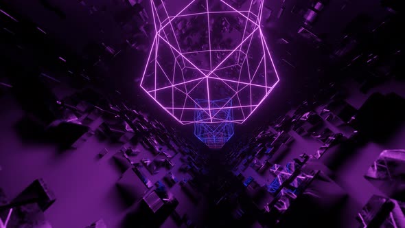 Hitech Neon Scifi Tunel alt