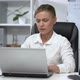 Female Office Worker Massaging Numbing Neck, Sedentary Life Result, Spasm - VideoHive Item for Sale