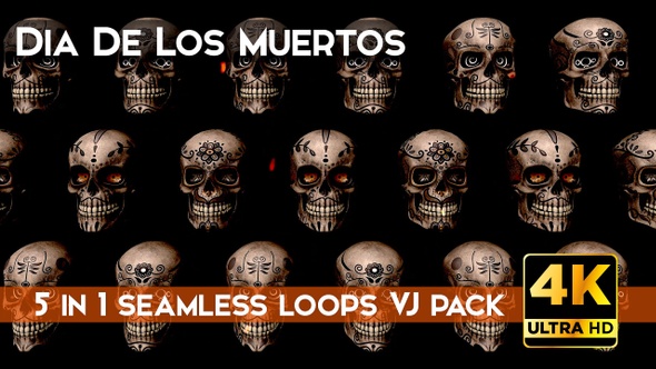 Dia De Los Muertos Vj Pack 1