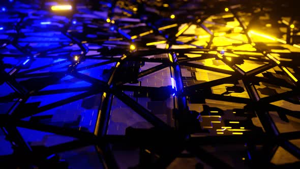 4K Stylish Abstract Animation. VJ Loop alt