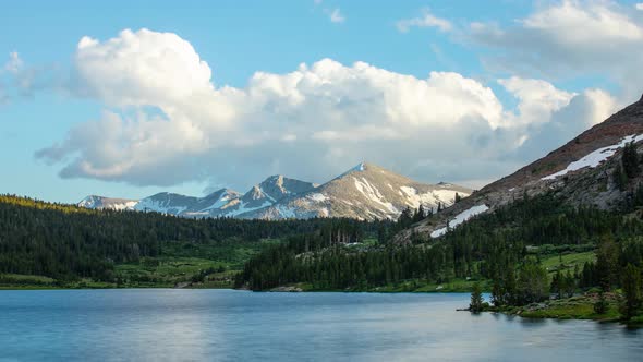 Mountain Lake Landscape Time Lapse alt