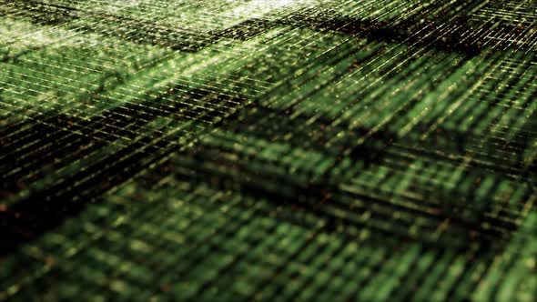 Futuristic Matrix Grid Particles Background 05 alt