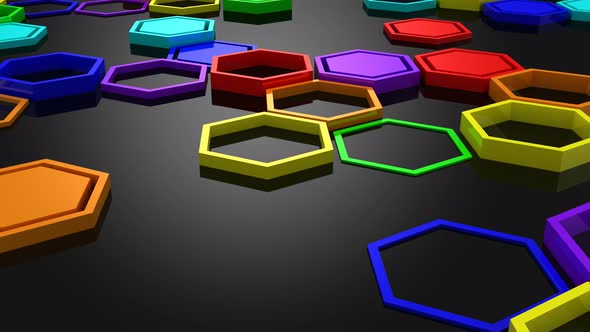 Background of Hexagons alt