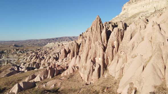 Aerial View Cappadocia Landscape alt