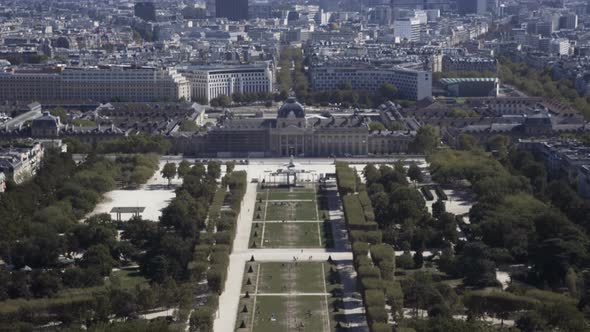 View of Champ De Mars From Height alt