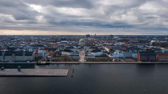 Drone Over City Of Copenhagen alt
