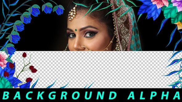 Flower Frame Alpha 01 alt