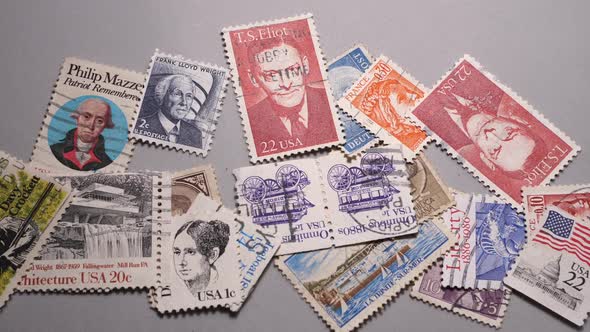 Old Postal Stamps