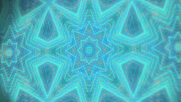 Kaleidoscope of Dynamic Patterns on a Dark Background alt