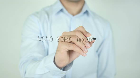 Need Some Advice, Writing On Screen alt