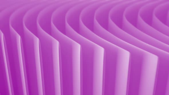 Abstract 3d Paper Lines Purple Background
