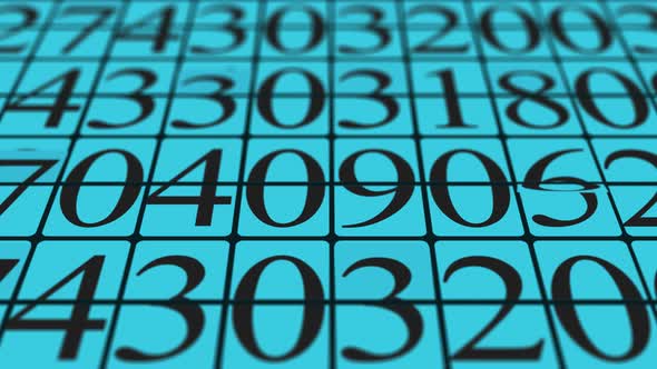 Abstract Number Background alt
