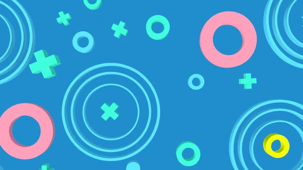 Geometric shapes background alt