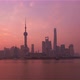 Shanghai, China - Sunrise Shanghai Skyline as seen from the Bund - VideoHive Item for Sale