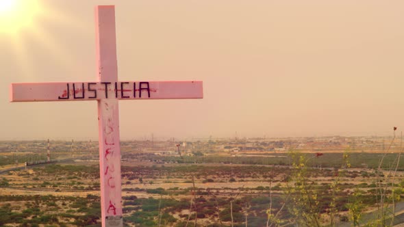 Feminicide Cross Juarez Mexico