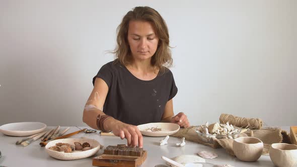 Crafty Creativity Cup Industrial Small Business Concept. alt