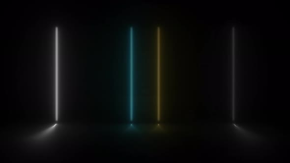Concept 81-N1 Abstract Neon Lights Animation alt