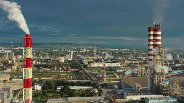 Oil and Gas Refinery Plant alt