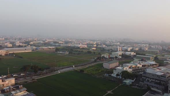The Aerial view of Taichung alt