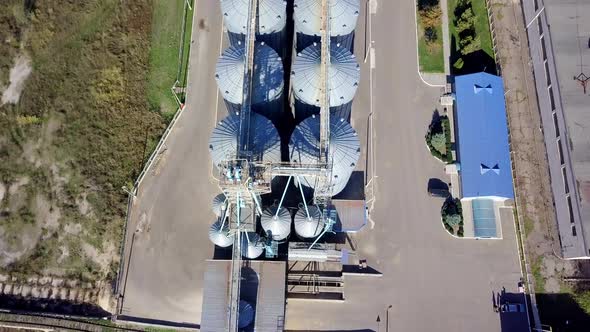 Modern Agro Processing Complex with Grain Elevator